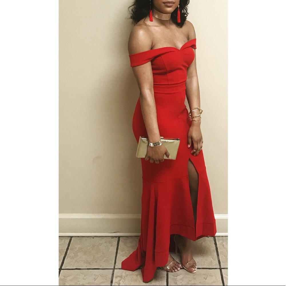 Red Gown